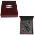 Rosewood Wine Opener Stopper Box Set